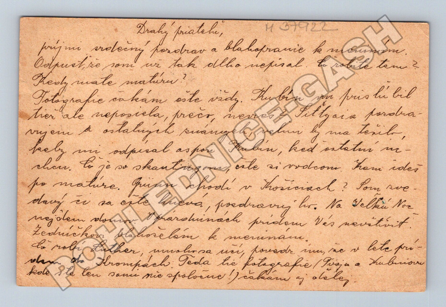 Pohlednice Hořice poštovní provoz 1930 (M37922)