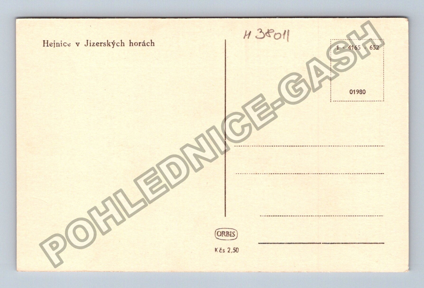 Pohlednice Hejnice v Jizerských horách (M38011)