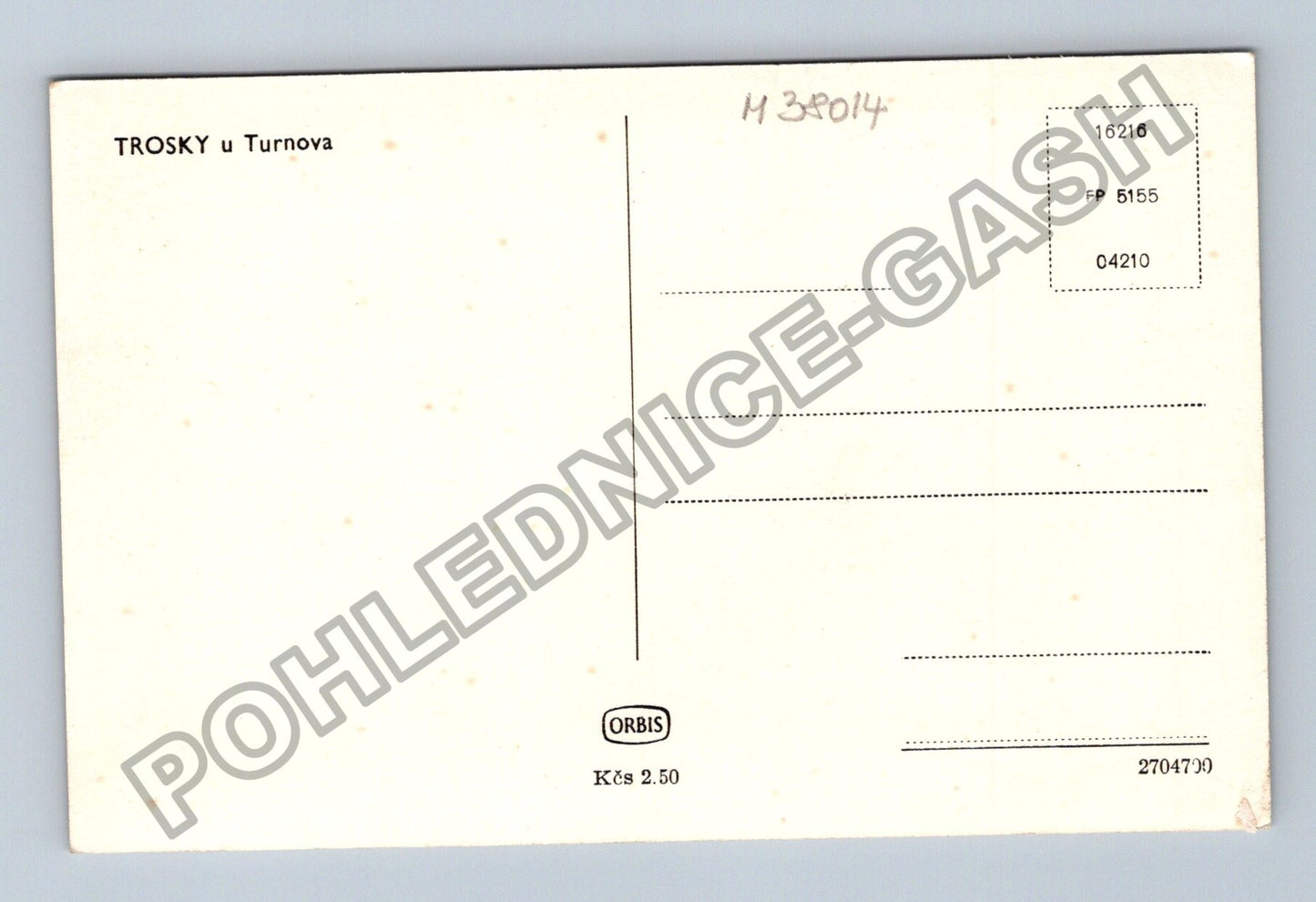 Pohlednice Trosky u Turnova hrad (M38014)