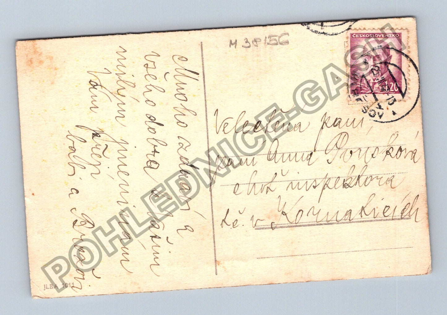 Pohlednice Kytice konvalinek a fialek At žije Anna (M38156)