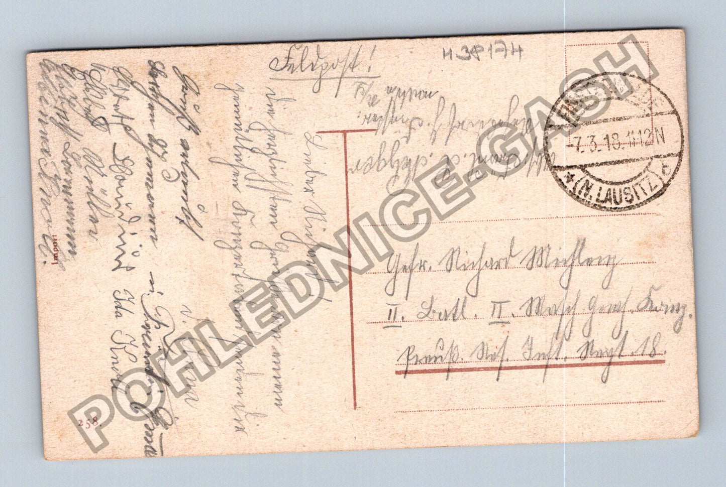 Pohlednice Německo žena s holubicí a květinami 1912 (M38174)