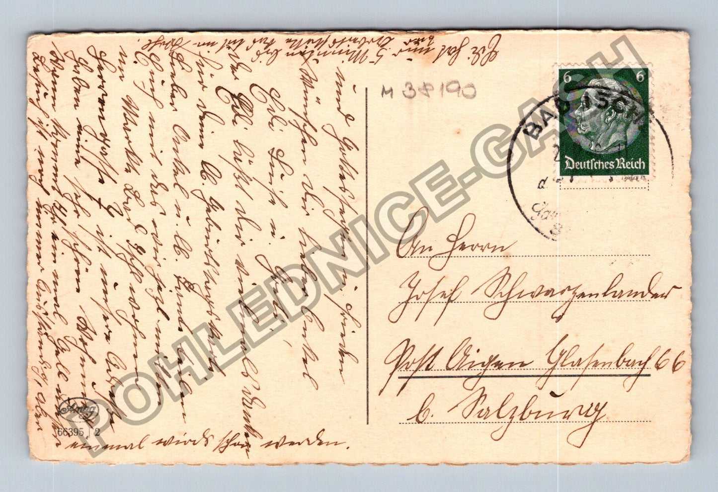Pohlednice Německo Kytice květin k narozeninám (M38190)