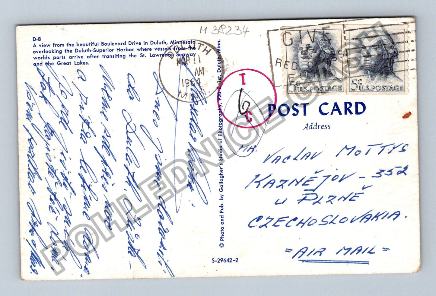 Pohlednice USA Duluth Minnesota Greetings from Duluth (M38234)