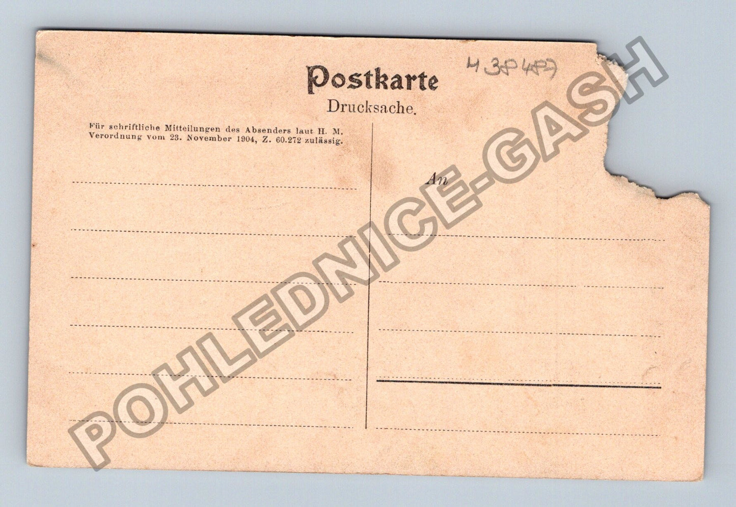 Pohlednice Rakousko St Gilgen am Wolfgangsee 1909 (M38487)