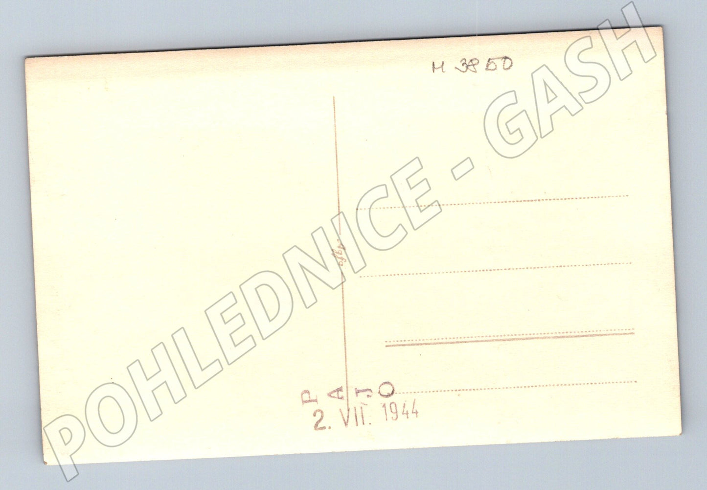 Pohlednice lední medvěd – černobílá (M3850)