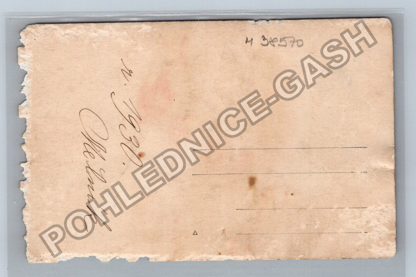 Pohlednice Rodinná fotografie 1932 Mělník (M38570)