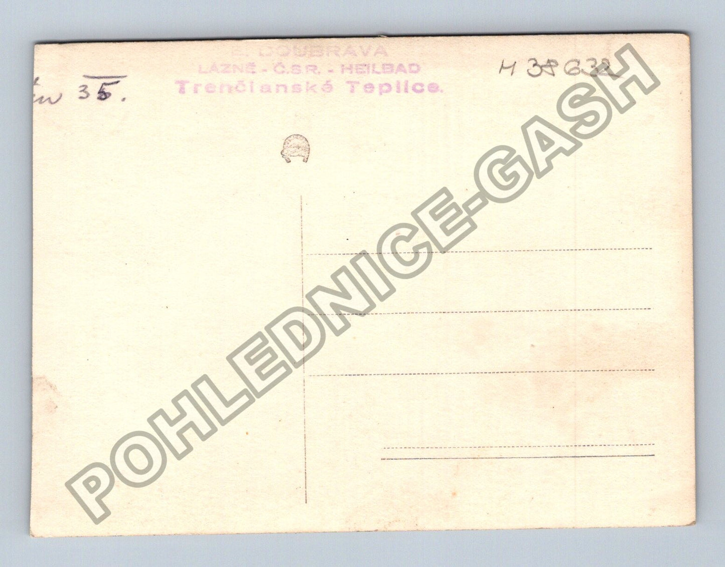 Pohlednice Trenčianske Teplice děti v parku 1935 (M38632)