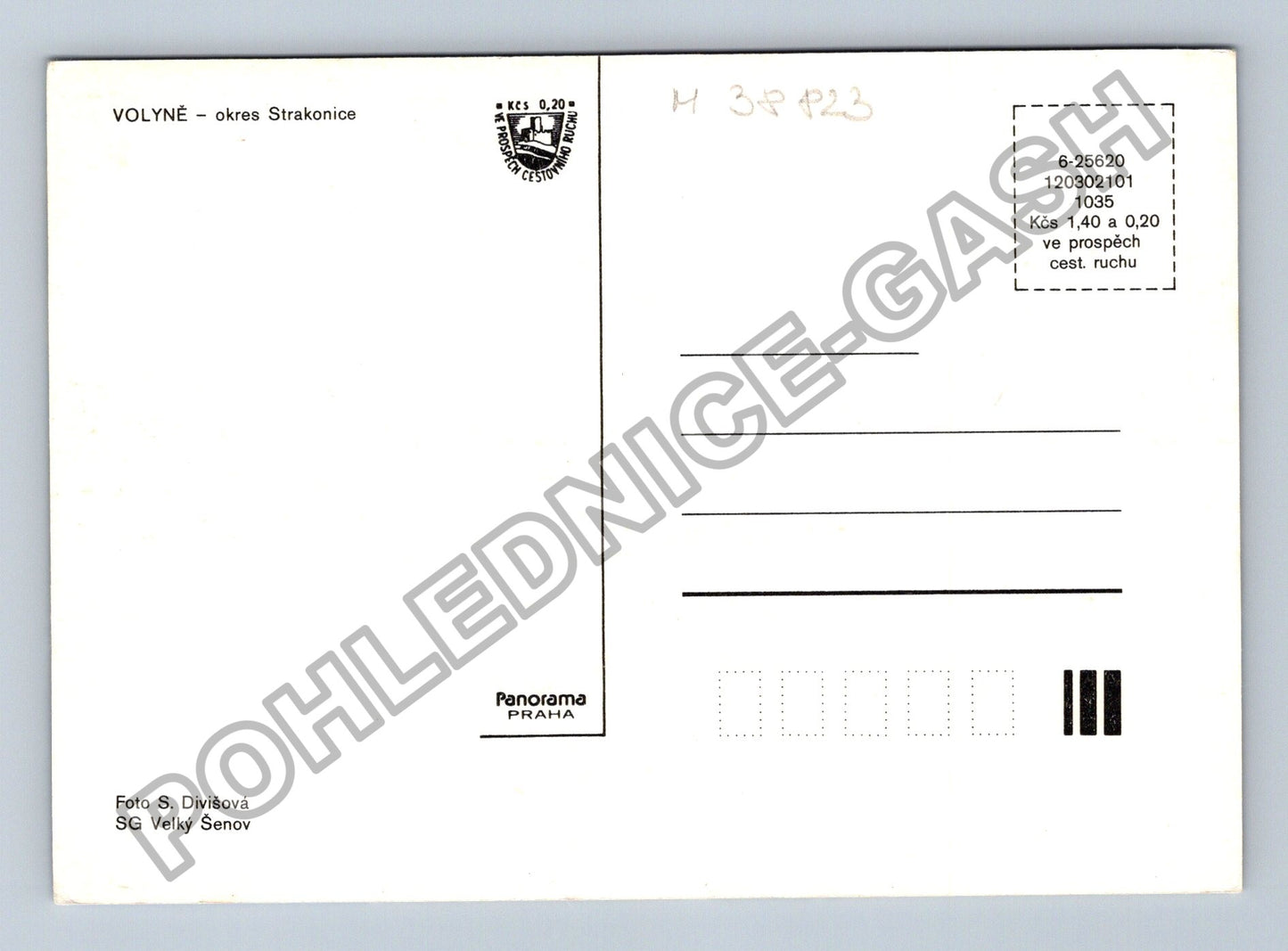 Pohlednice Volyně okres Strakonice náměstí ulice (M38823)