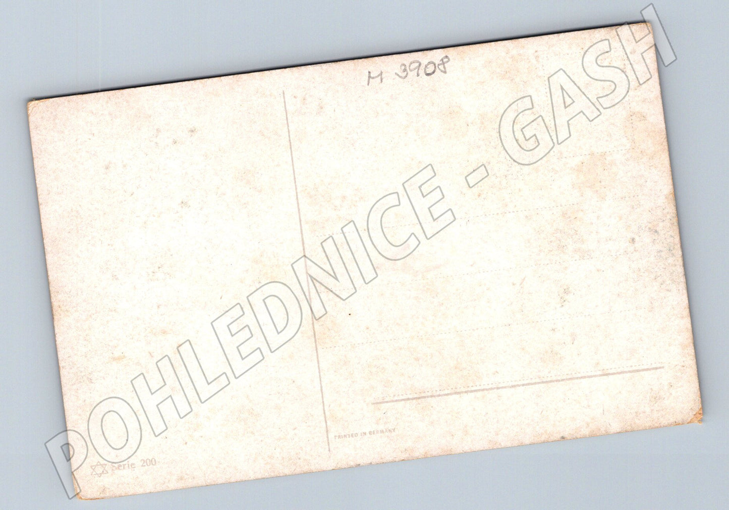 Pohlednice plachetnice na rozbouřeném moři (M3908)