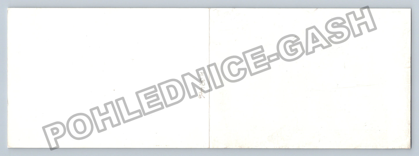 Pohlednice PF 1986 zimní krajina Kanceláři (M39446)