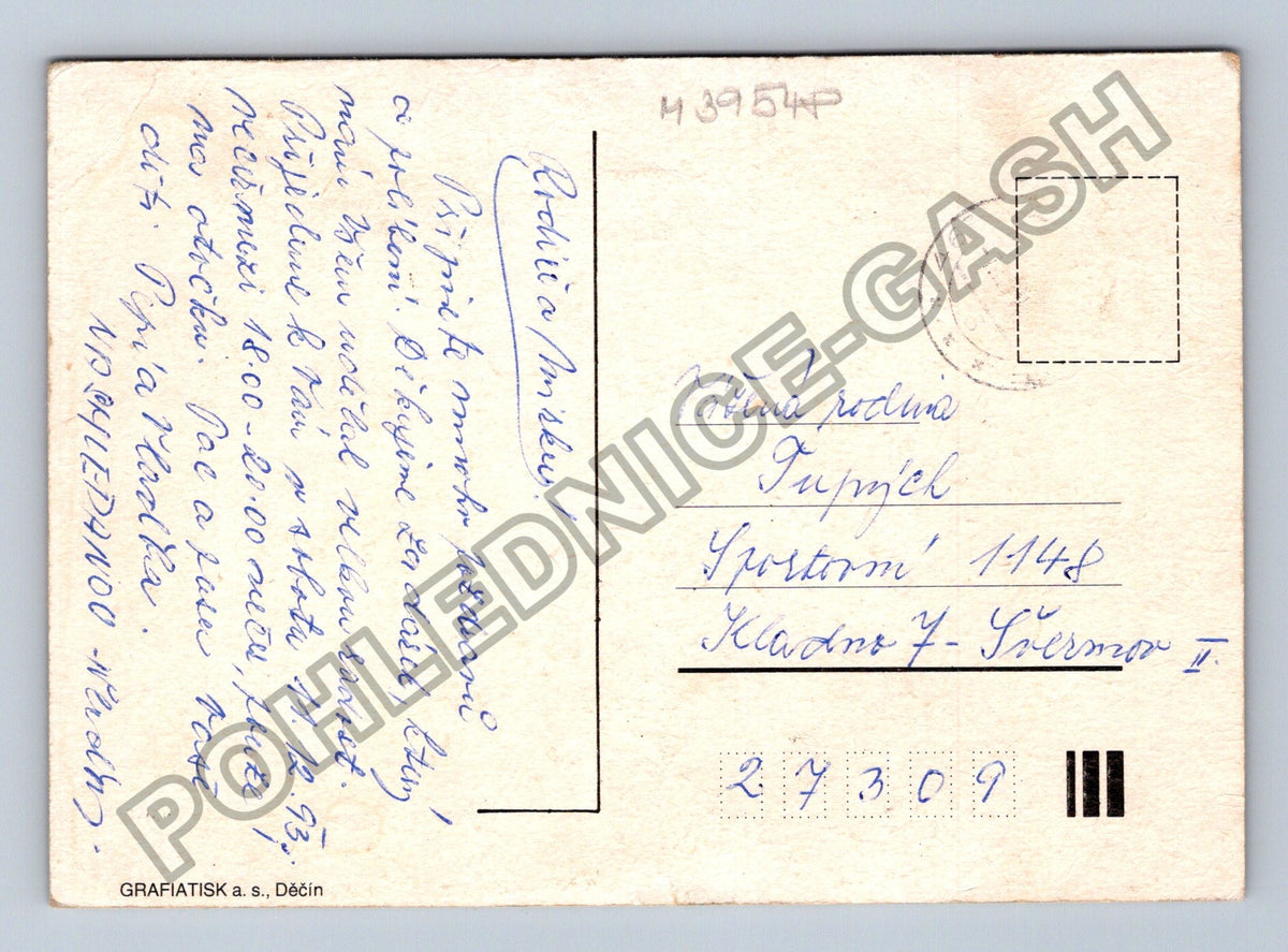 Pohlednice Betlém Jesličky Vánoce (M39548)