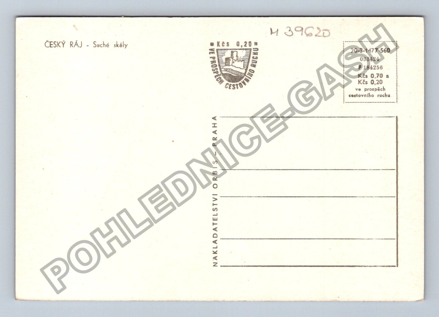 Pohlednice Český ráj Suché skály (M39620)
