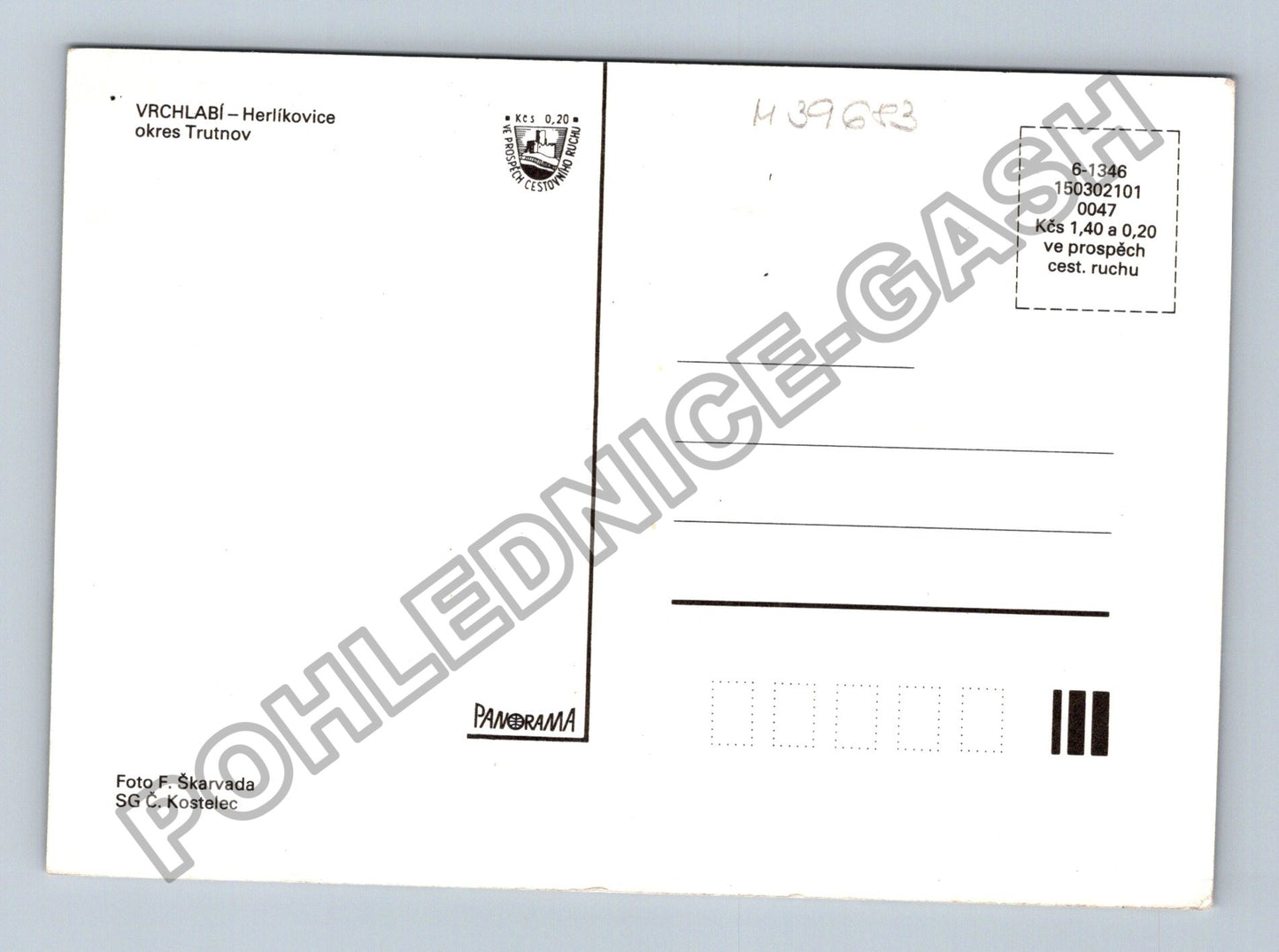 Pohlednice Vrchlabí Herlíkovice okres Trutnov koláž motivů (M39683)