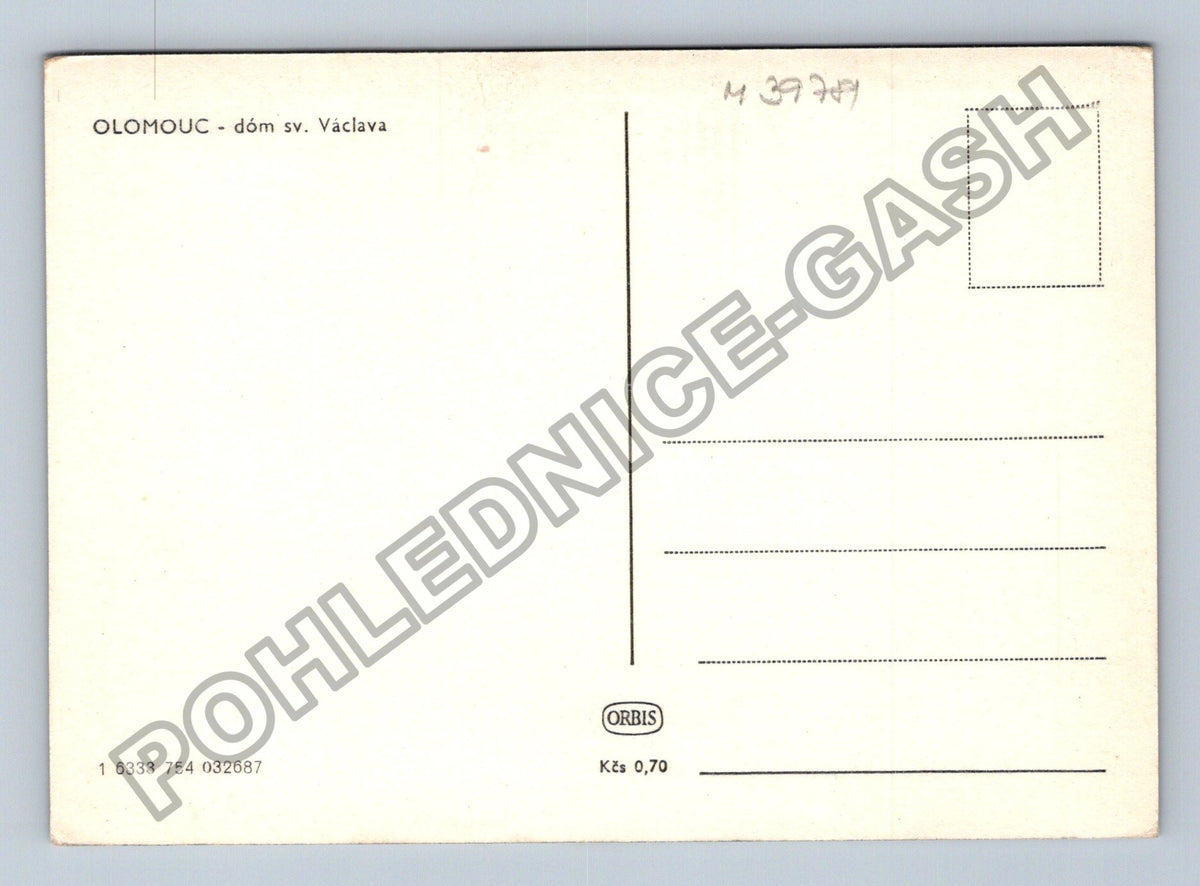 Pohlednice Olomouc dóm sv Václava (M39781)