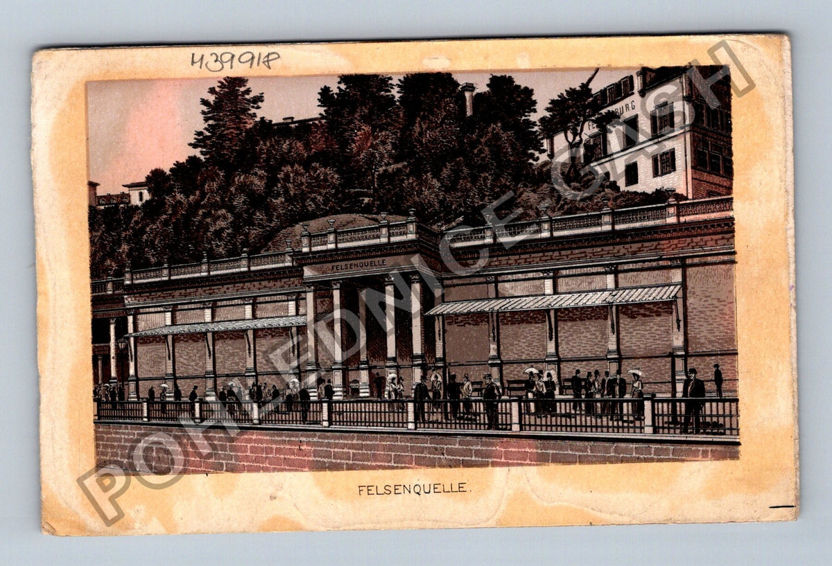Pohlednice Velikonoce kuře slepice Felsenquelle (M39918)