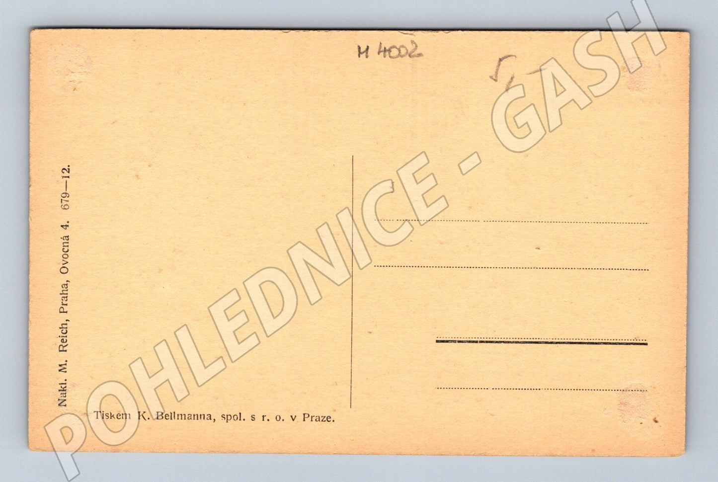 Pohlednice Praha Pražský hrad Německý sál (M4002)