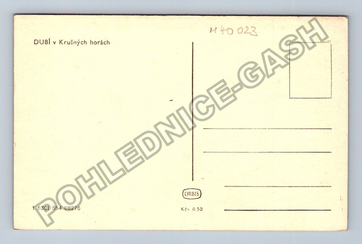 Pohlednice Dubí v Krušných horách celkový pohled (M40023)