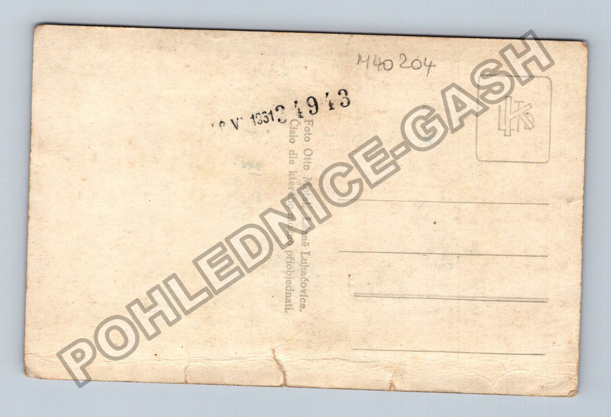 Pohlednice Lázně Luhačovice Otto Motal 1943 (M40204)