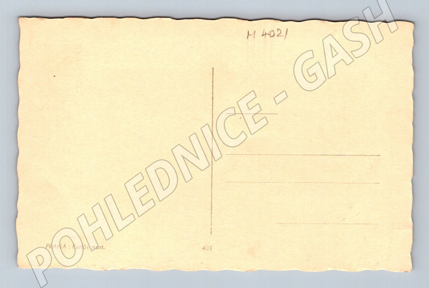 Pohlednice Praha Karlův most noční pohled (M4021)