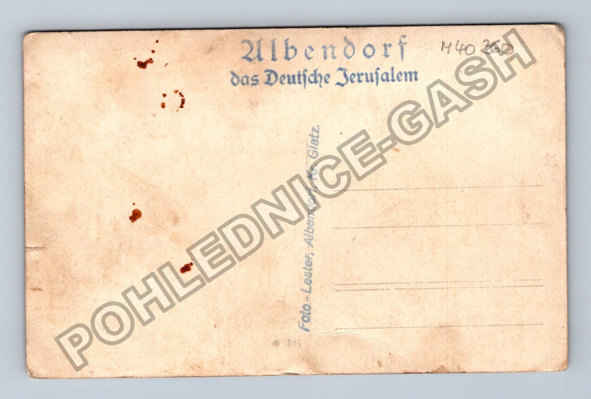 Pohlednice Německo Albendorf Das Deutsche Jerusalem (M40360)