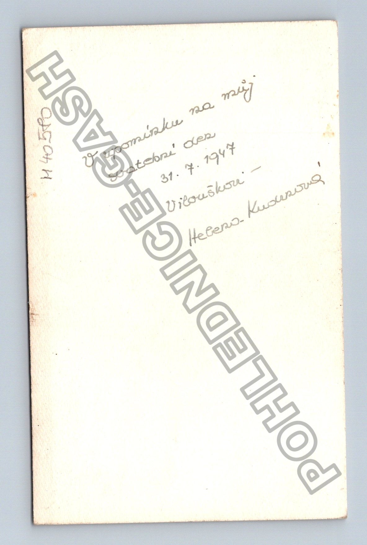 Svatební fotografie Vilouškovi 1947 (M40580)
