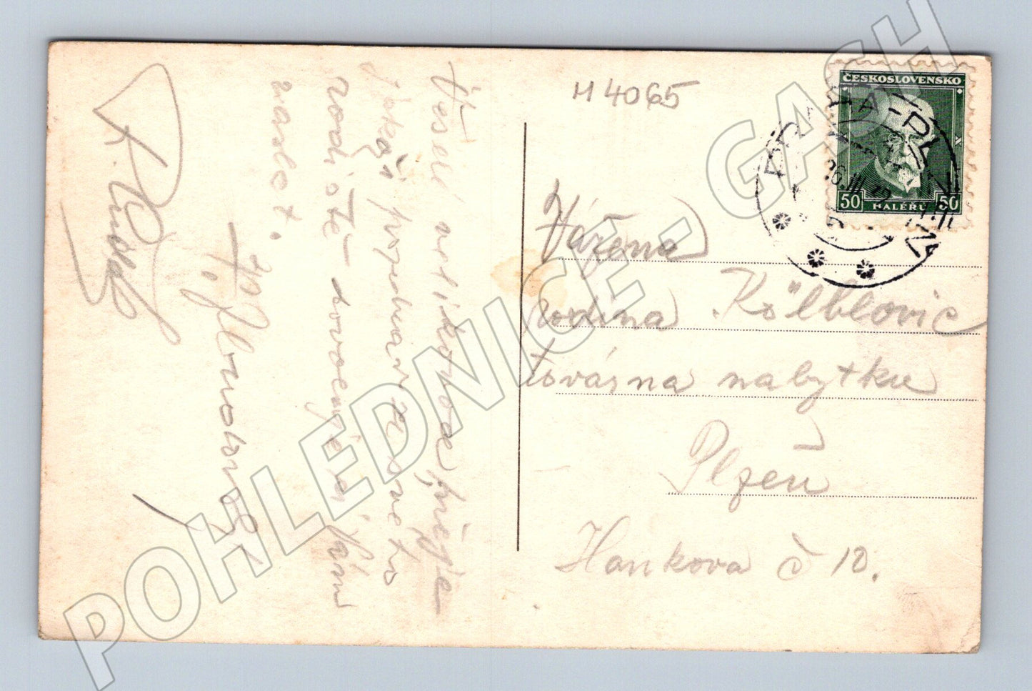 Pohlednice Praha Václavské náměstí historický motiv (M4065)