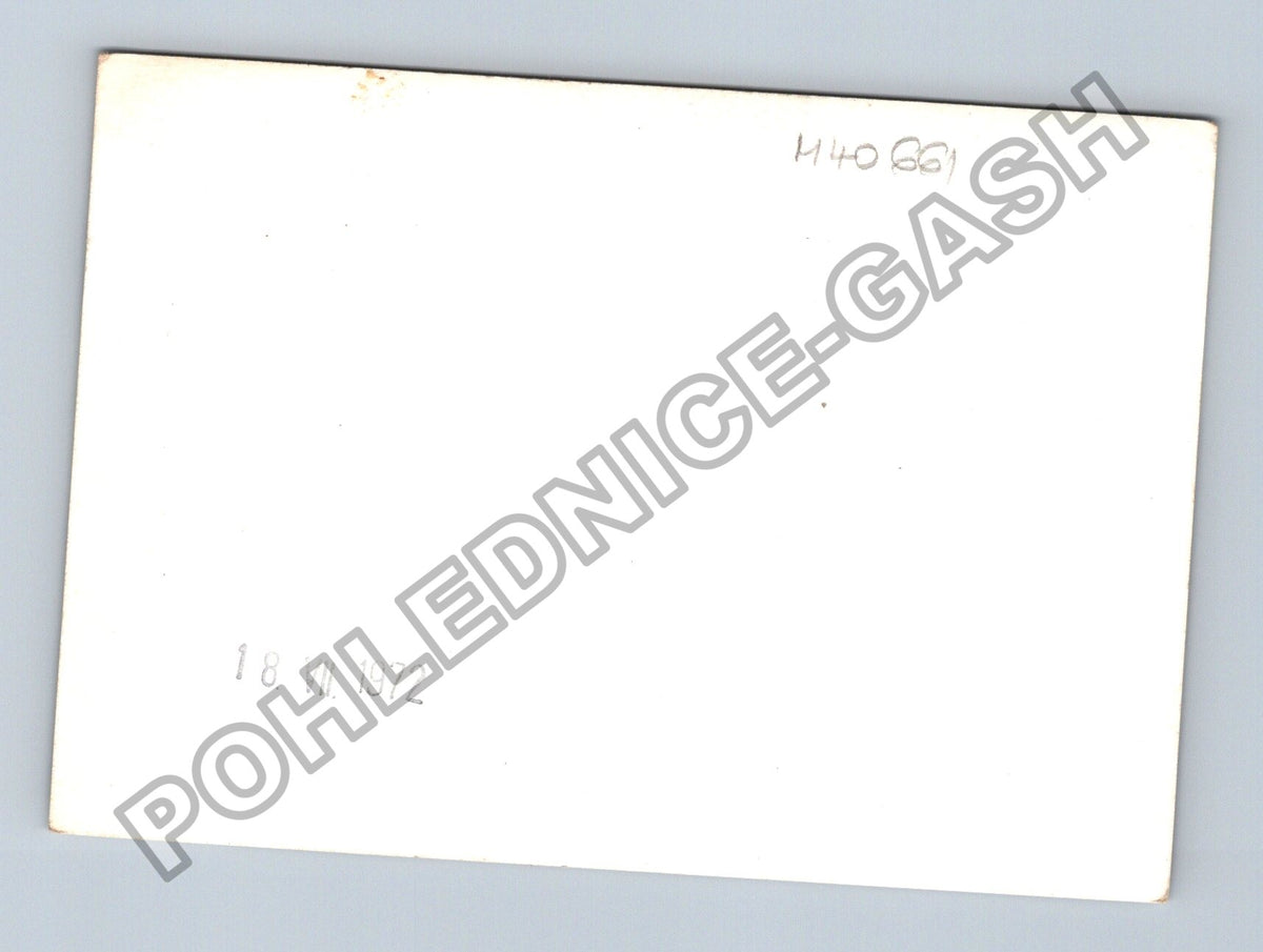 Stará fotografie Průvod s hudbou kostel 1972 (M40661)