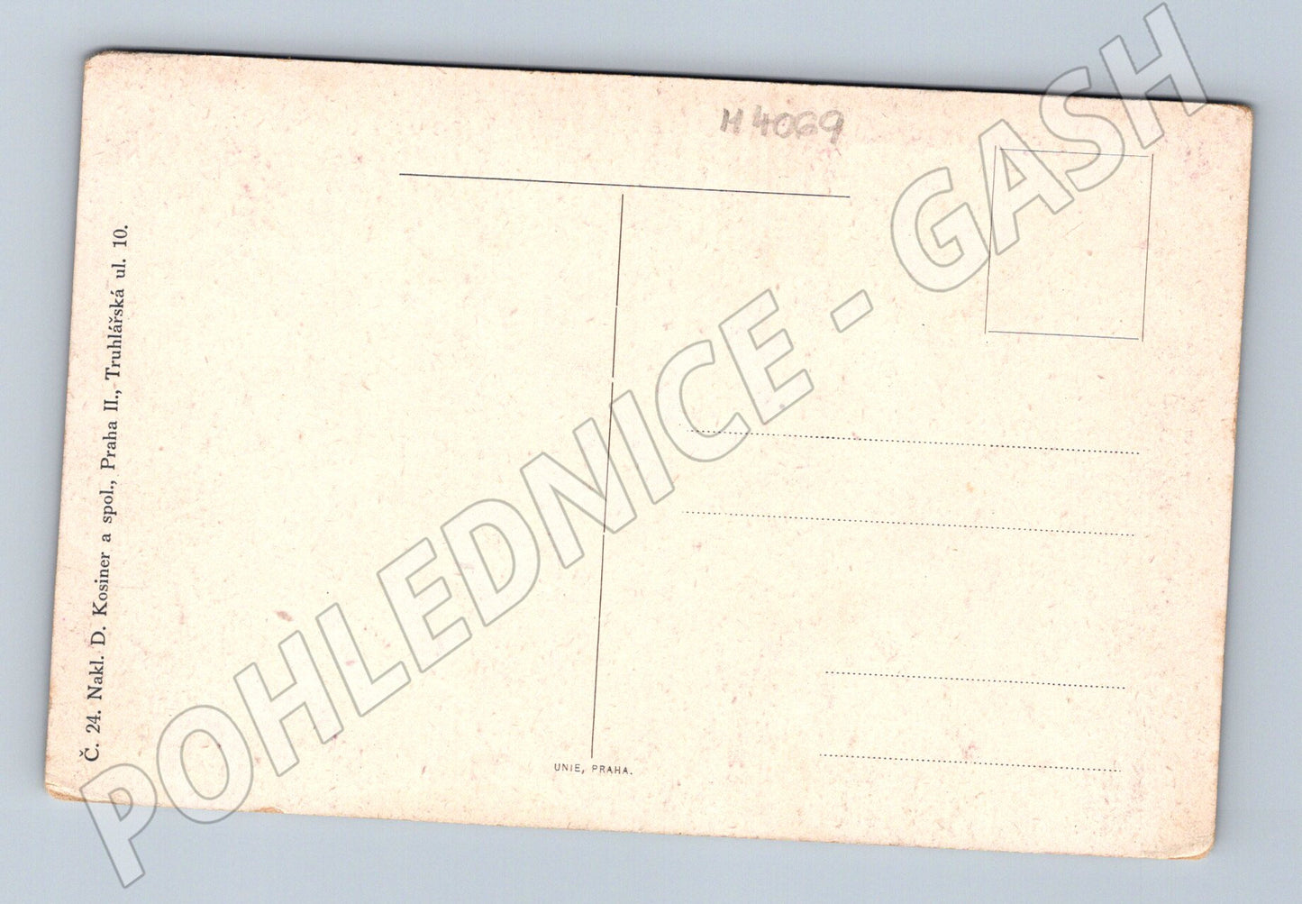 Pohlednice Praha Letohrádek královny Anny historická (M4069)