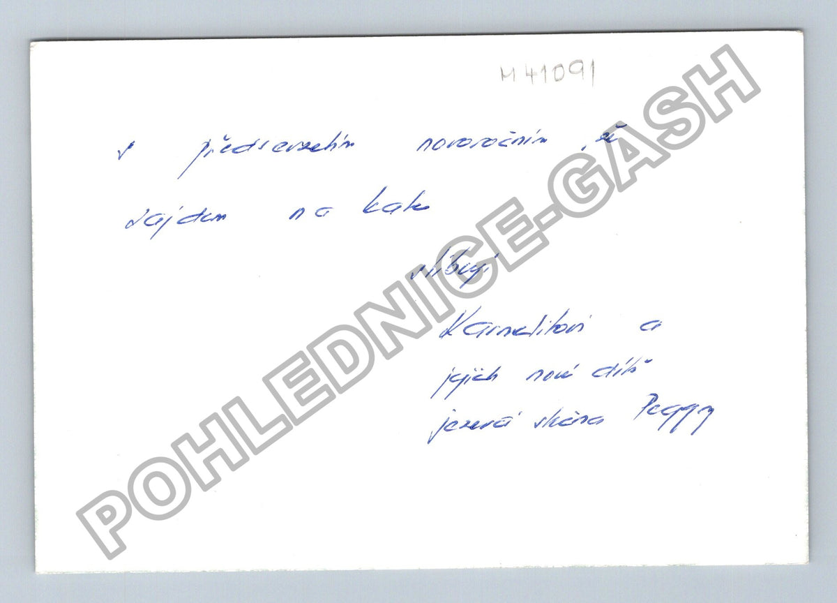 Pohlednice Pour Féliciter 1988 hrad město (M41091)