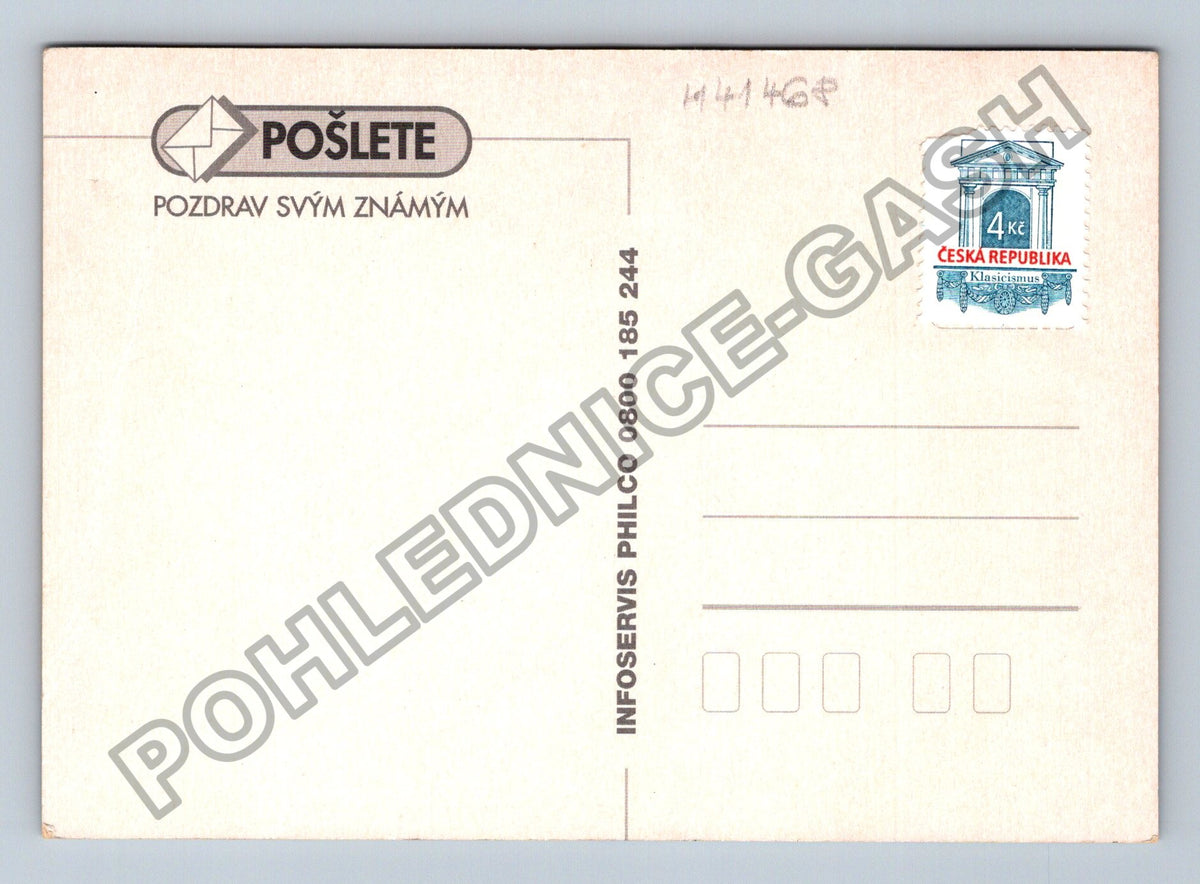 Pohlednice Philco pračka 30 let v Čechách reklama (M41468)