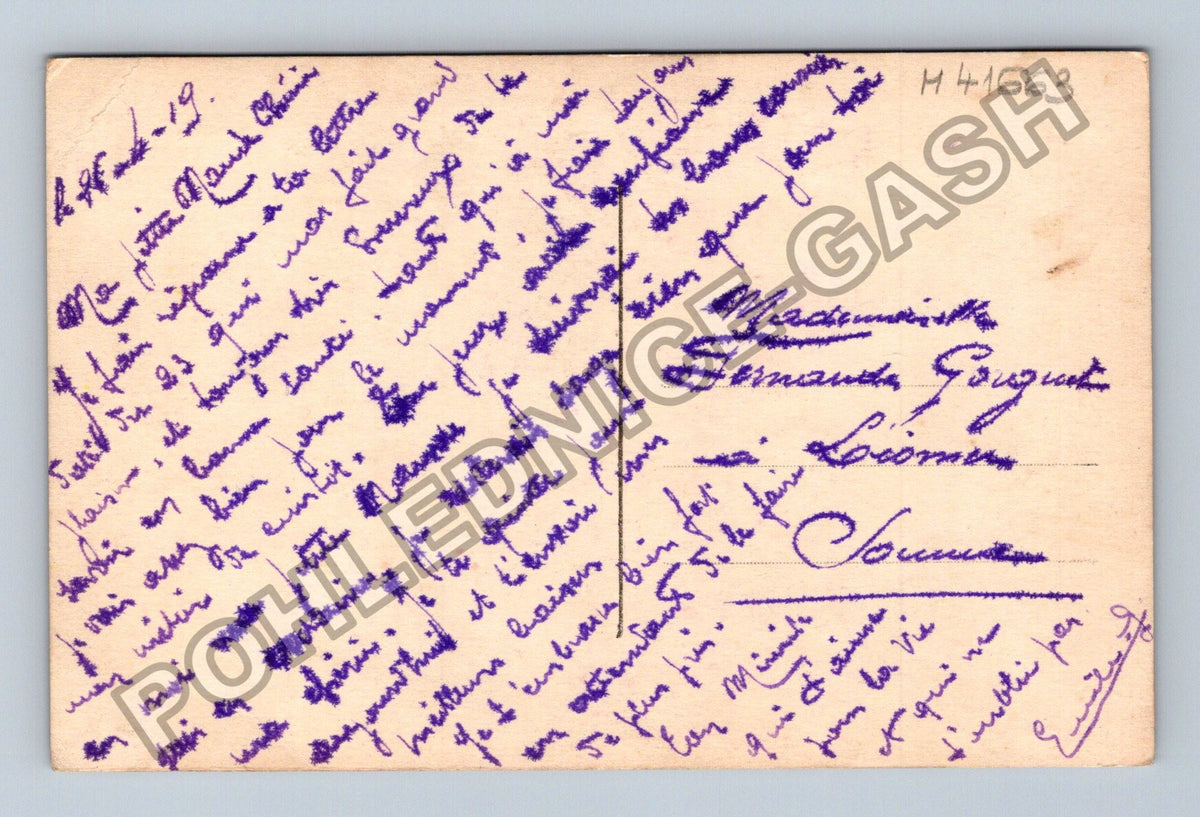Pohlednice Francie Souvenir Pensée Et Baisers (M41663)