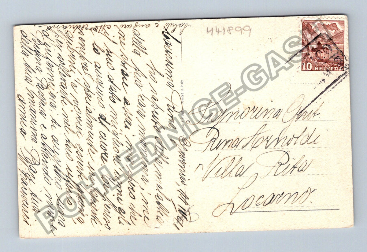 Pohlednice Itálie Velikonoce Buona Pasqua ovce kostel (M41899)