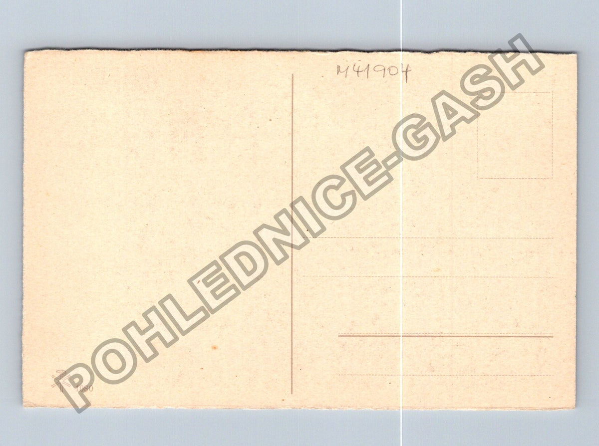 Pohlednice Fröhliche Ostern hrad zřícenina (M41904)