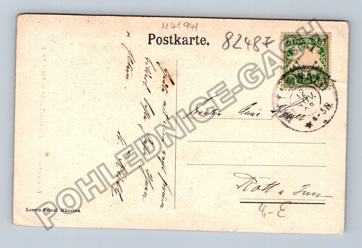 Pohlednice Německo Oberammergau Anton Lang Kristus (M41941)