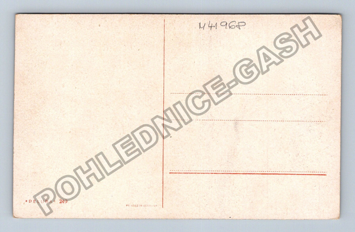 Pohlednice Itálie jezero město v horách (M41968)