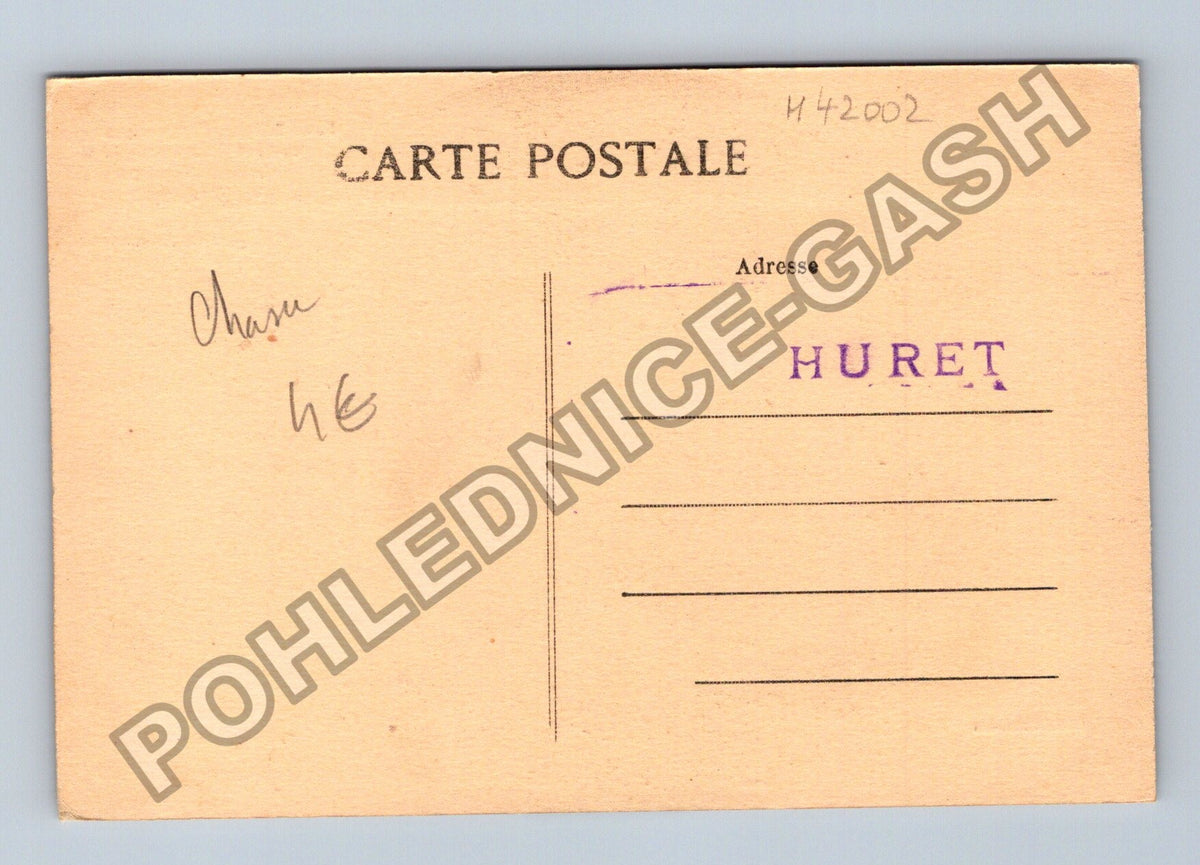 Pohlednice Francie Lous XIV lov Fontainebleau (M42002)