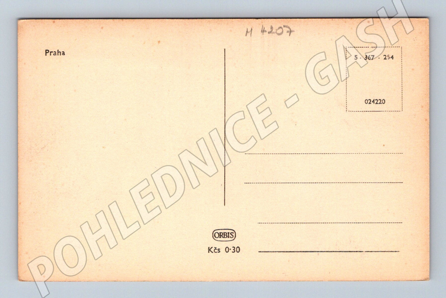 Pohlednice Praha Karlův most Hradčany historický (M4207)