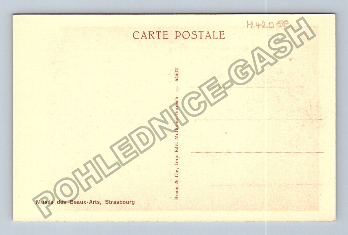 Pohlednice Francie Strasbourg Hans Baldung Grien Portrét (M42088)