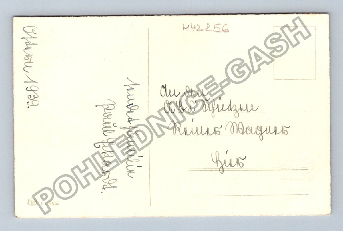 Pohlednice Německo děti s kornouty do školy 1939 (M42256)