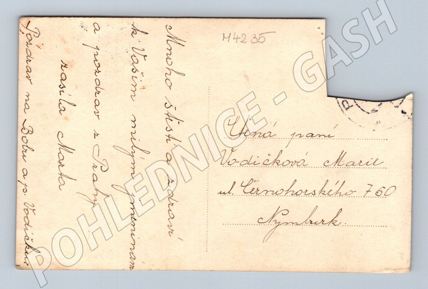 Pohlednice Praha Hradčany historický motiv (M4235)