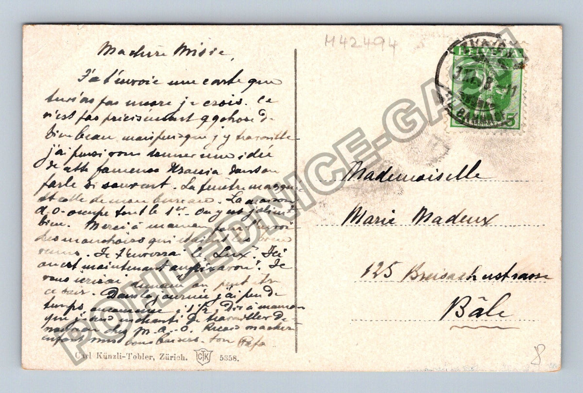 Pohlednice Švýcarsko Zürich Urania (M42494)