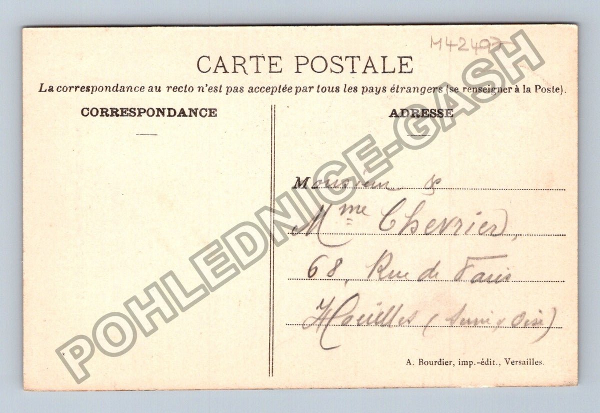 Pohlednice Francie Poissy LAbbaye 1910 (M42497)