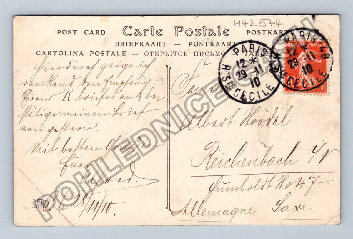 Pohlednice Francie Paříž Avenue des Champs-Élysées 1910 (M42544)