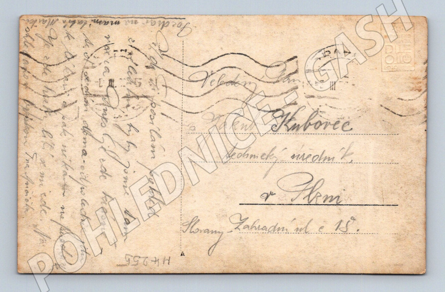 Pohlednice Praha Výstaviště Průmyslový palác motiv (M4255)