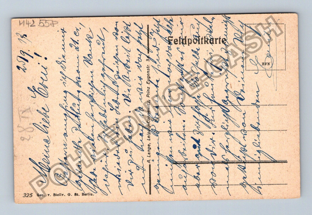 Pohlednice Trichter einer Minensprengung I. světová válka (M42558)