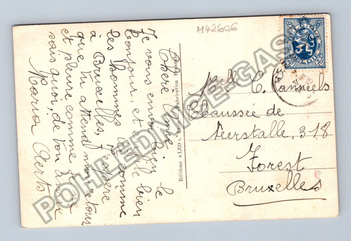 Pohlednice Francie Paříž mladý pár Ed. Leo (M42606)