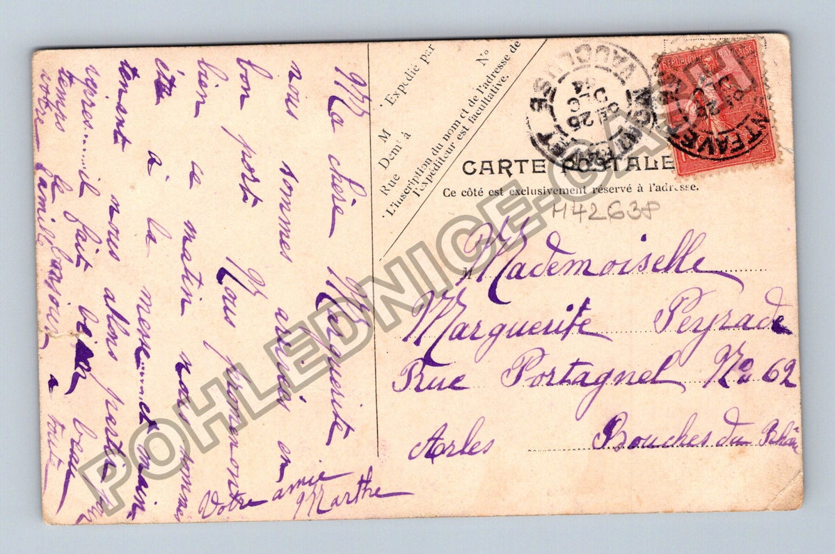 Pohlednice Francie Folies Bergères portrét ženy klobouk (M42638)