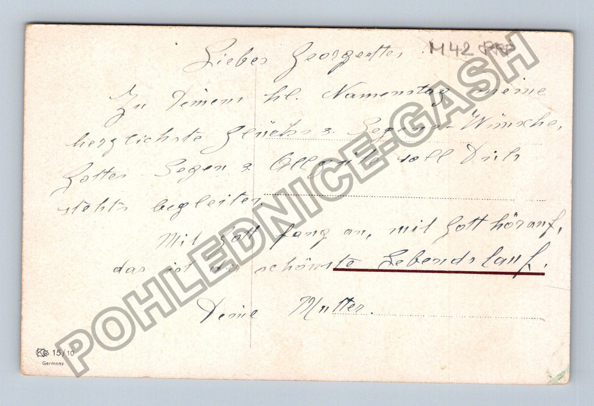 Pohlednice Ježíš s apoštoly v obilí (M42888)