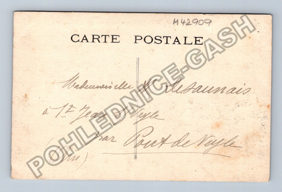 Pohlednice Francie socha ptáka na větvi 1912 (M42909)
