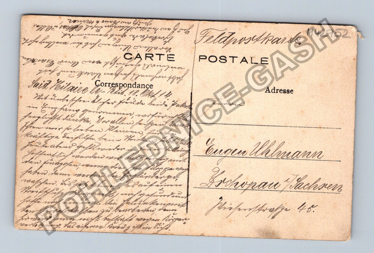 Pohlednice Belgie Fronville-Melreux Maison Bielen-Lebeau (M42952)